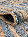 Woven Udaipur Collection Area Rug - Sahara Rectangle Blue and Natural  lifestyle 22