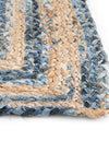 Woven Udaipur Collection Area Rug - Sahara Rectangle Blue and Natural  lifestyle 23