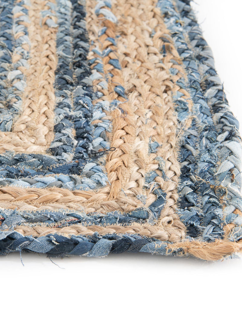 Woven Udaipur Collection Area Rug - Sahara Rectangle Blue and Natural  lifestyle 23