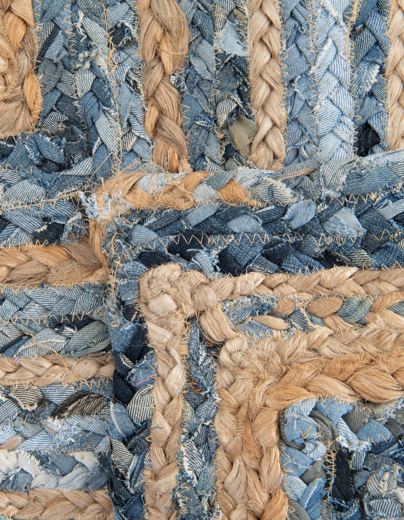 Woven Udaipur Collection Area Rug - Sahara Rectangle Blue and Natural  lifestyle 24