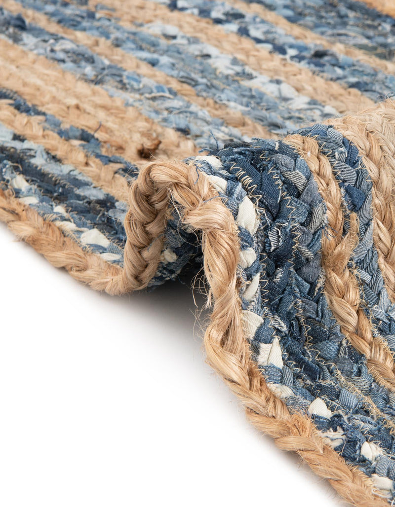 Woven Udaipur Collection Area Rug - Sahara Rectangle Blue and Natural  lifestyle 25