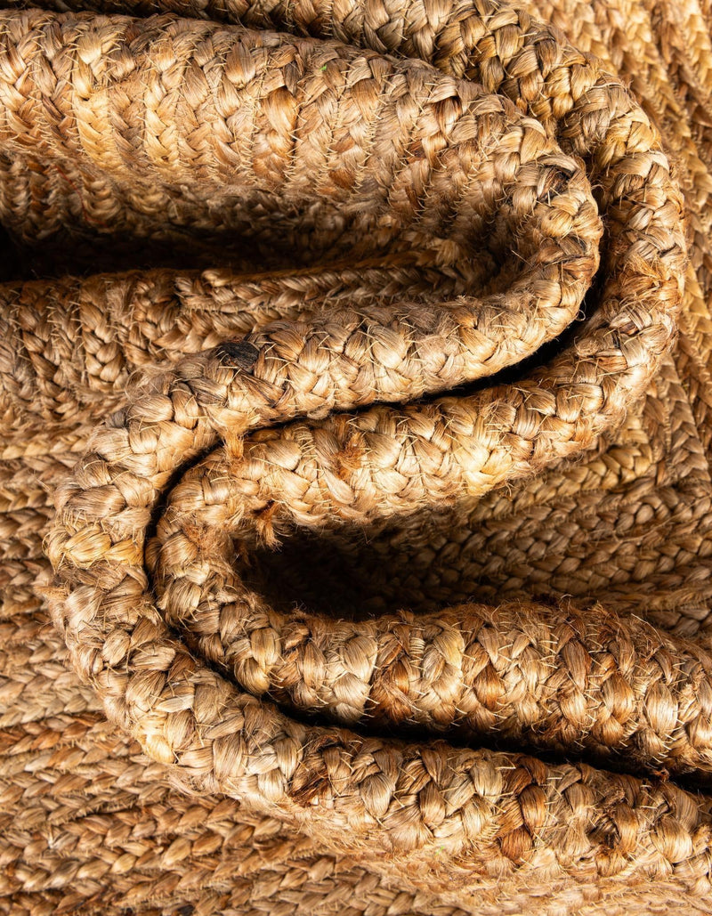 Woven Seaside Jute Collection Area Rug - Seabrook Round Natural  lifestyle 41