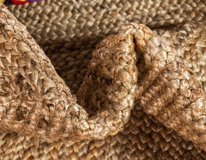Woven Seaside Jute Collection Area Rug - Seabrook Rectangle Natural  lifestyle 16
