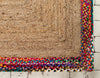 Woven Seaside Jute Collection Area Rug - Seabrook Rectangle Natural  lifestyle 17