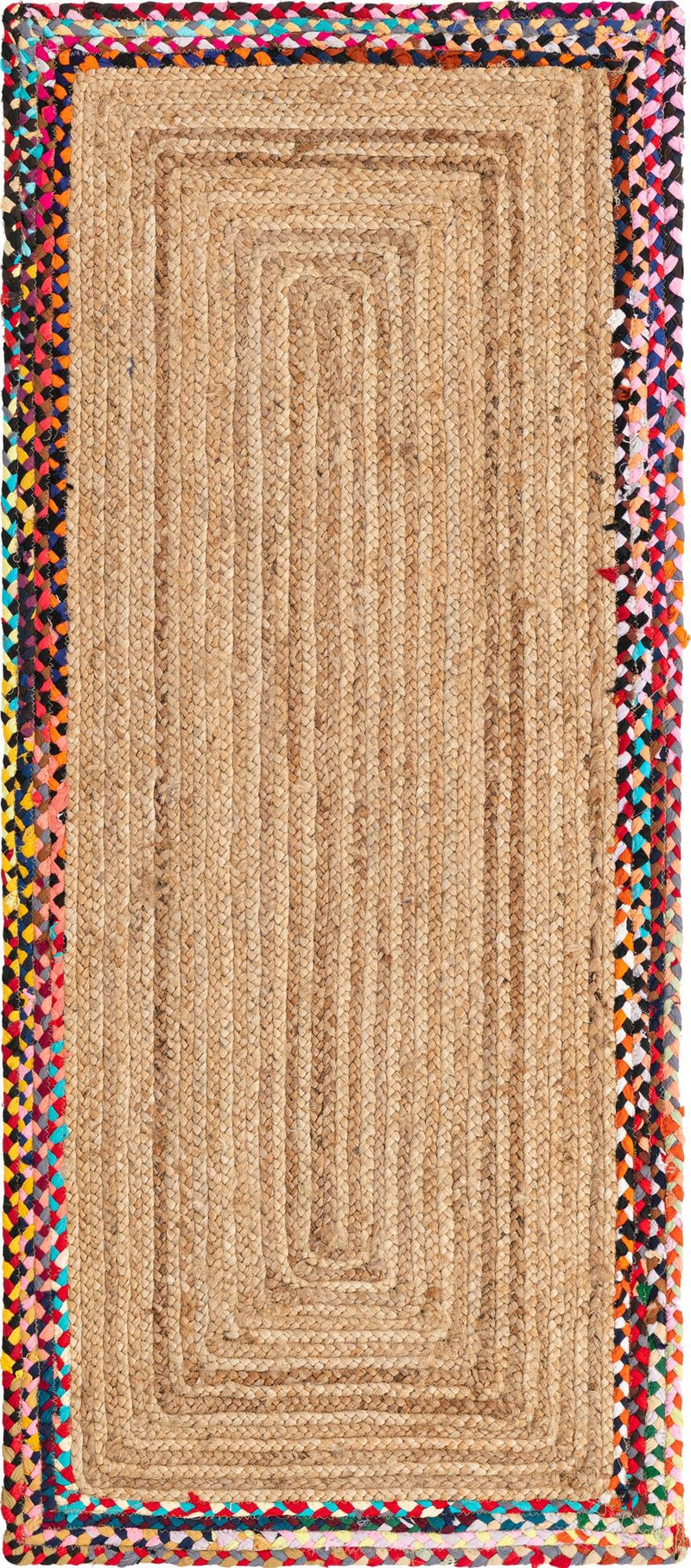 Woven Seaside Jute Collection Area Rug - Seabrook Runner Natural  lifestyle 21