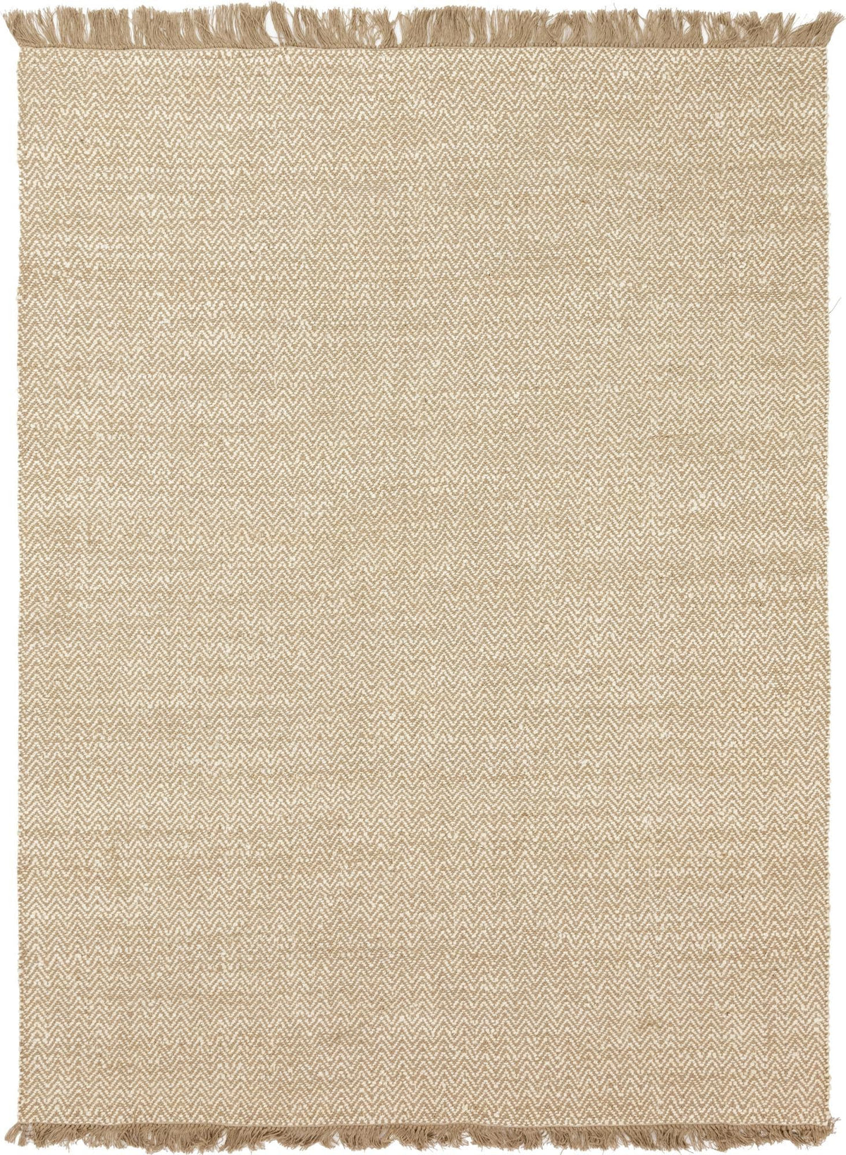 Woven Seaside Jute Collection Area Rug - Charleston Rectangle Natural Main