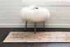 Seville Woven Collection Area Rug - Alcazar Runner Orange  lifestyle 75
