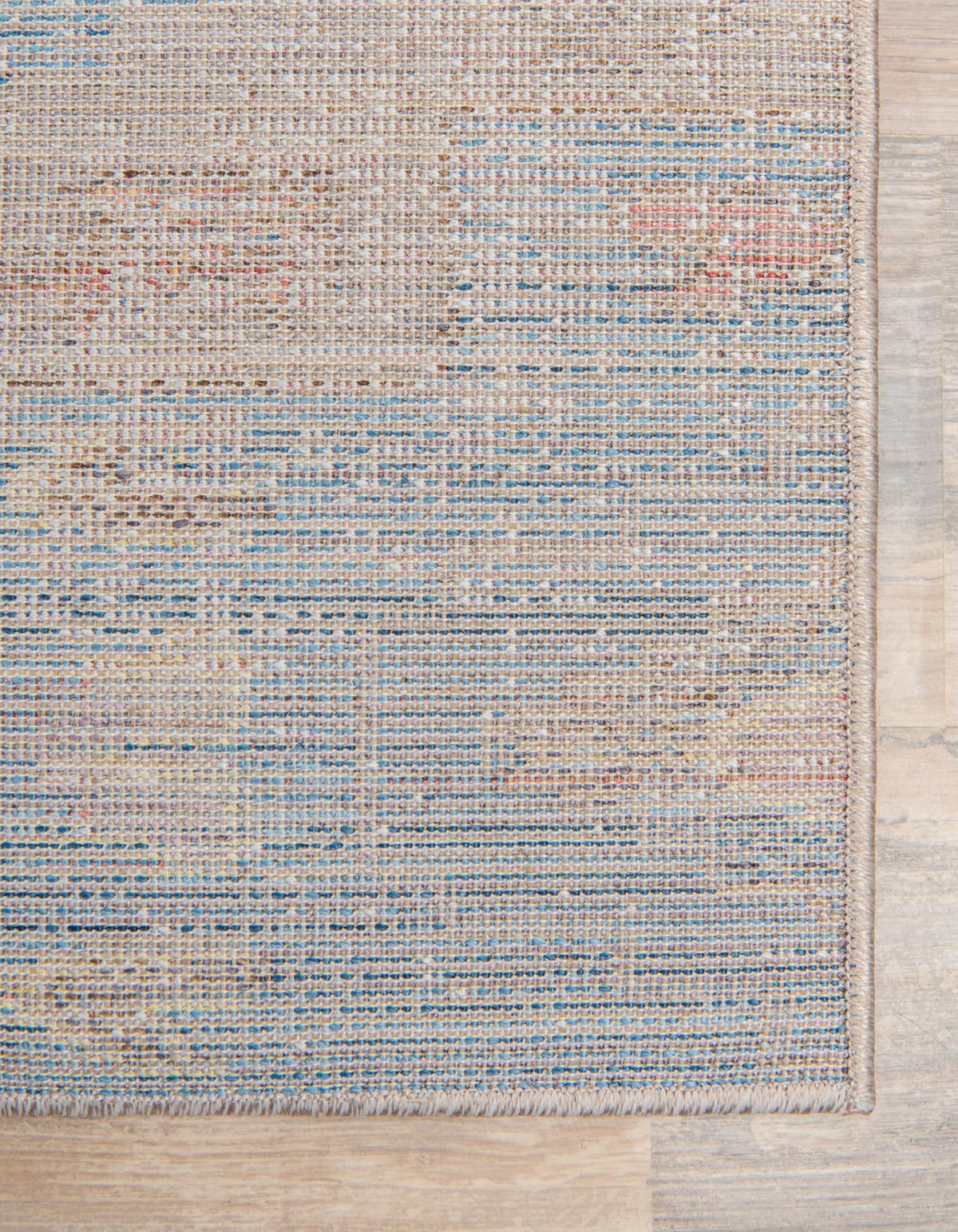 Seville Woven Collection Area Rug -  Triana Rectangle Light Blue  lifestyle 61