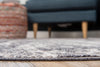 Seville Woven Collection Area Rug -  Triana Round Gray  lifestyle 52