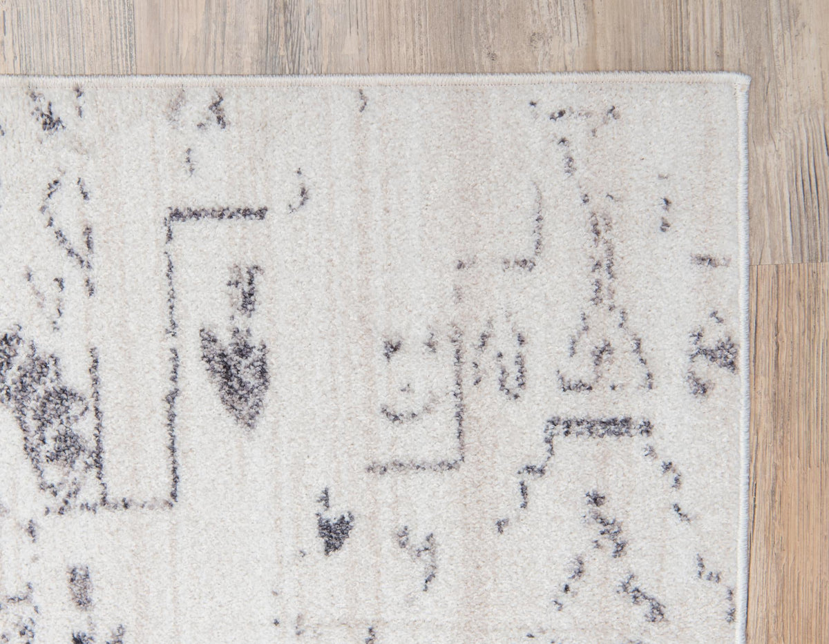 Seville Woven Collection Area Rug -  Triana Rectangle Ivory  lifestyle 57