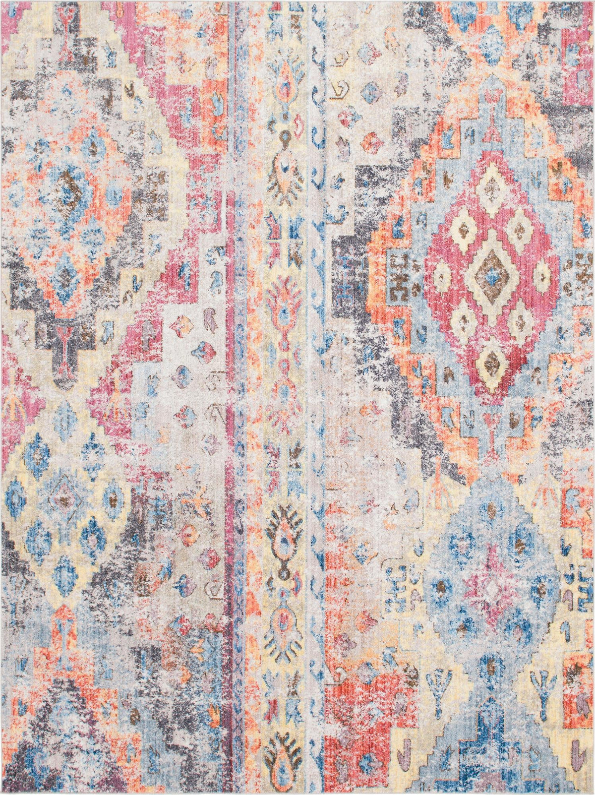 Seville Woven Collection Area Rug -  Triana Rectangle Multi  lifestyle 7