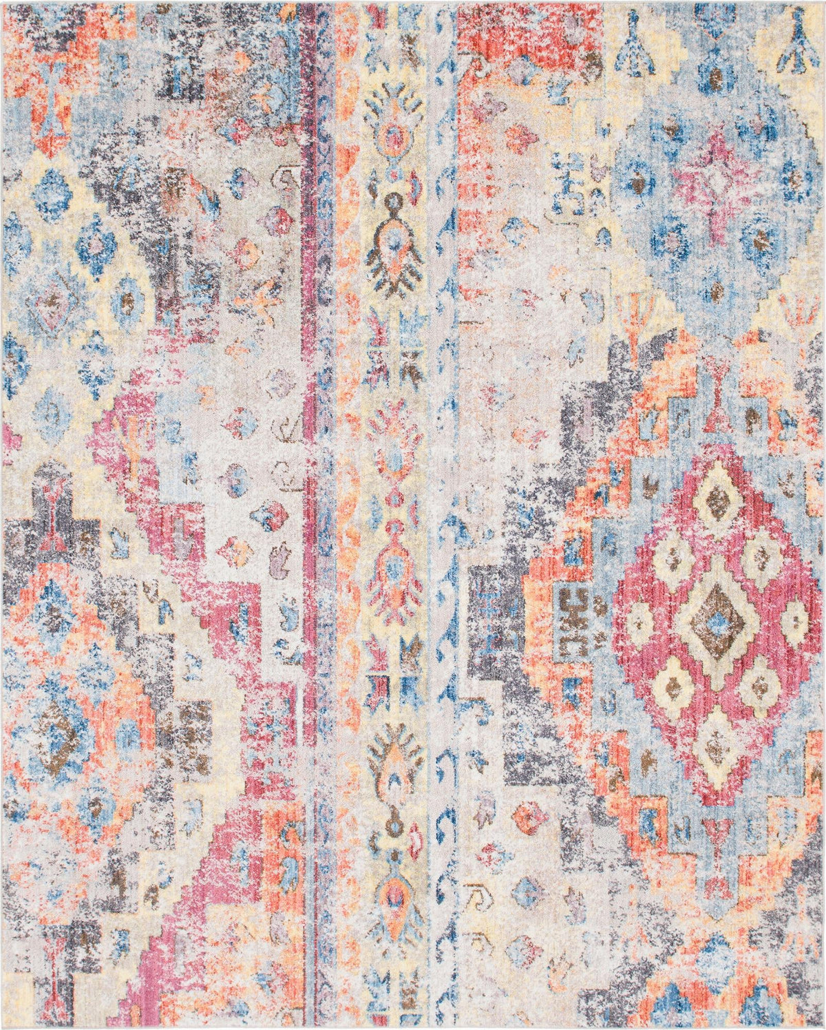 Seville Woven Collection Area Rug -  Triana Rectangle Multi  lifestyle 2