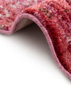 Seville Woven Collection Area Rug -  Triana Rectangle Pink  lifestyle 64
