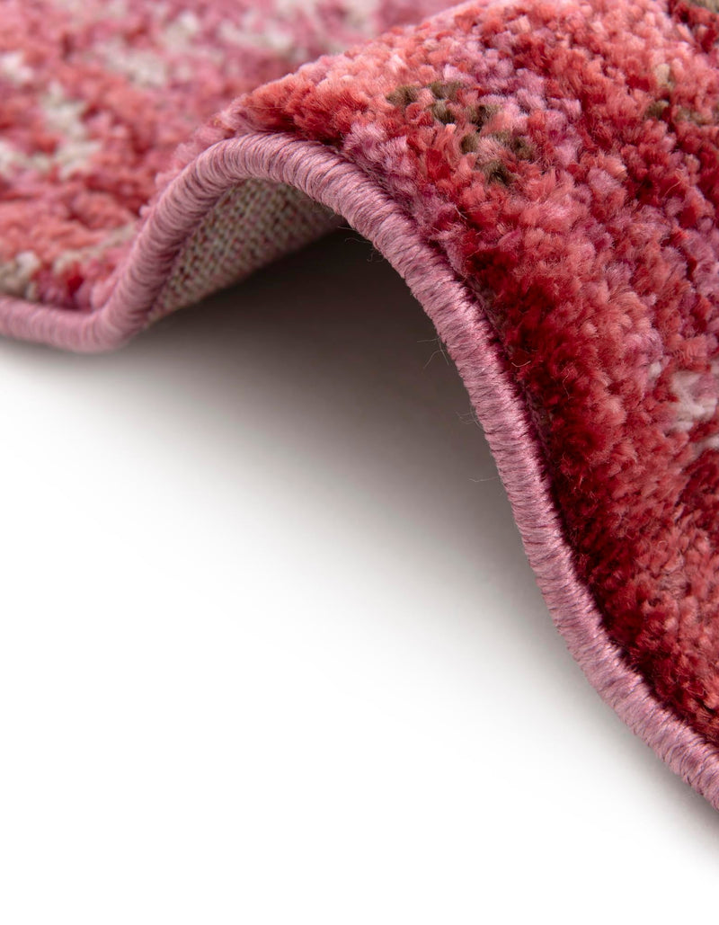 Seville Woven Collection Area Rug -  Triana Rectangle Pink  lifestyle 64