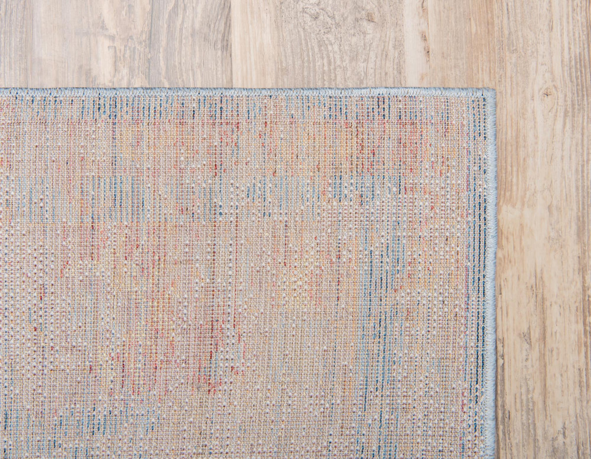 Seville Woven Collection Area Rug -  Arenal Rectangle Blue  lifestyle 10