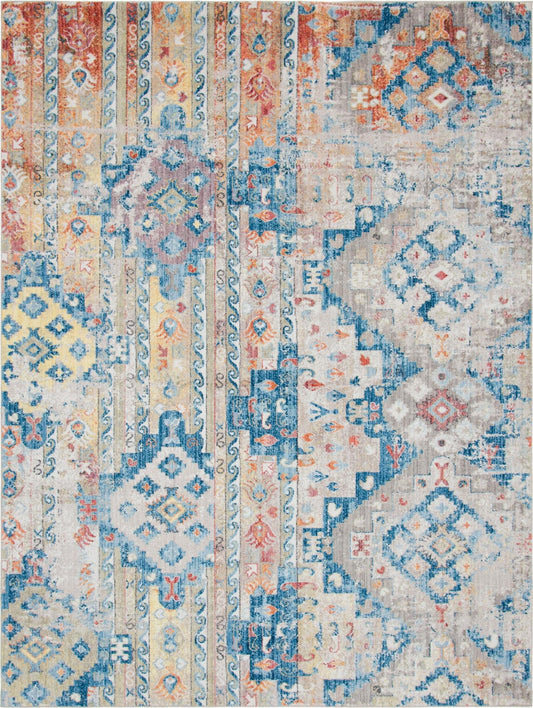 Seville Woven Collection Area Rug -  Huelva Rectangle Multi Main