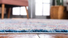 Bronx Loft Collection Area Rug - Perry Rectangle Blue  lifestyle 5