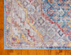 Bronx Loft Collection Area Rug - Perry Rectangle Blue  lifestyle 9