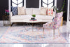 Bronx Loft Collection Area Rug - Perry Square Blue  lifestyle 20