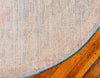 Bronx Loft Collection Area Rug - Perry Round Blue  lifestyle 81