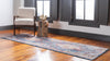 Bronx Loft Collection Area Rug - Perry Runner Blue  lifestyle 18