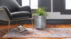 Bronx Loft Collection Area Rug - Perry Runner Orange  lifestyle 44