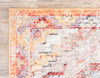 Bronx Loft Collection Area Rug - Perry Runner Orange  lifestyle 76