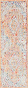 Bronx Loft Collection Area Rug - Perry Runner Orange  lifestyle 28