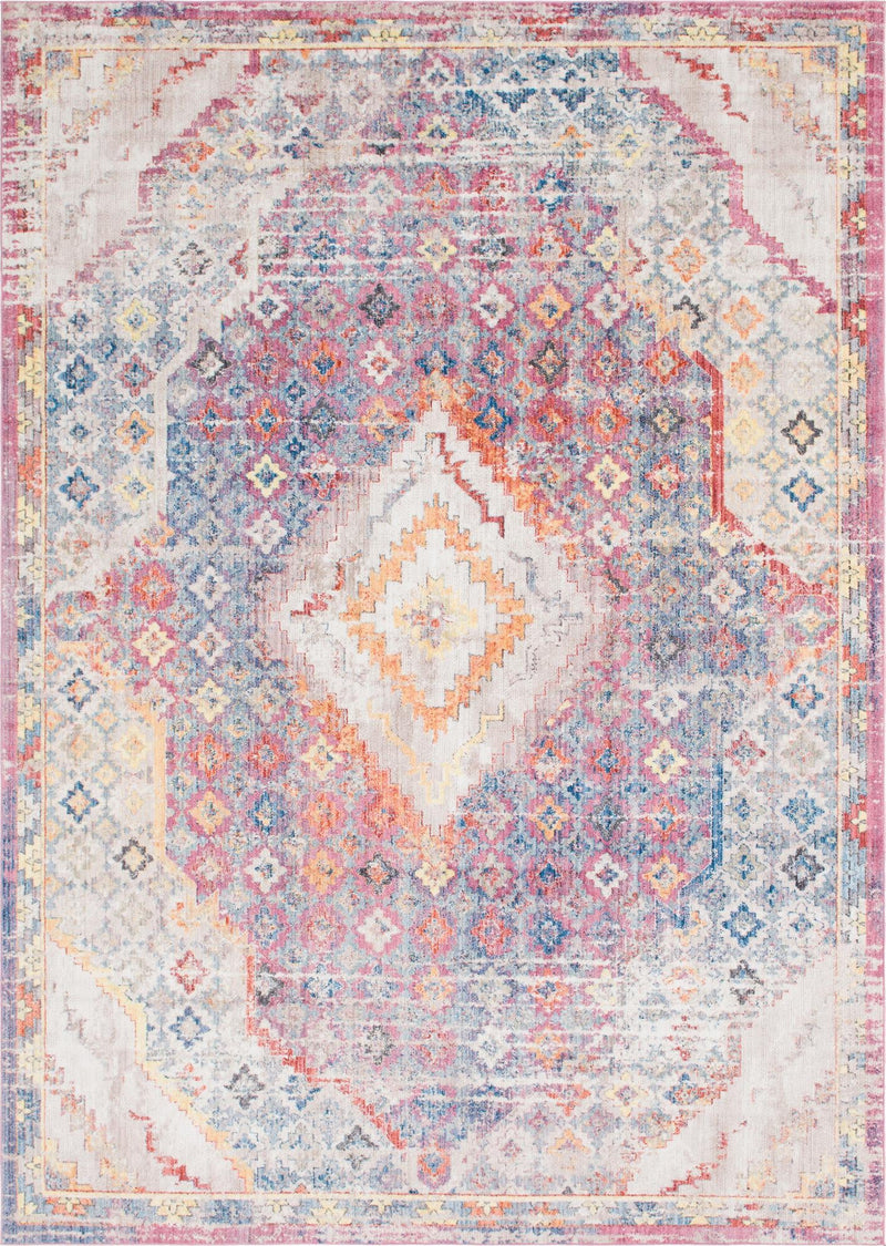 Bronx Loft Collection Area Rug - Perry Rectangle Multi  lifestyle 3