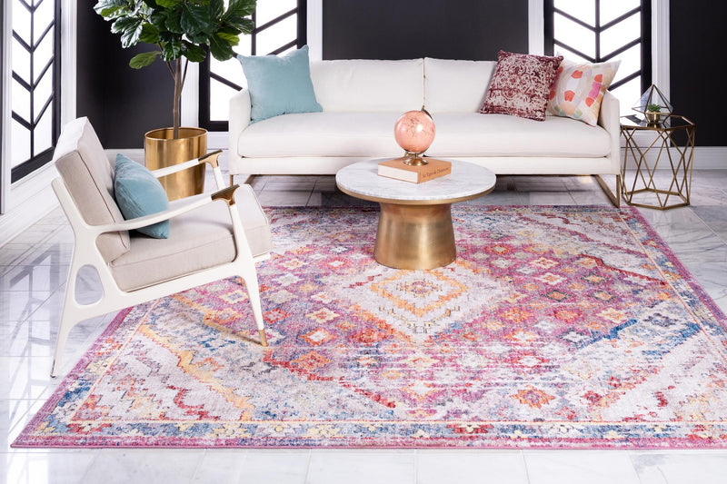Bronx Loft Collection Area Rug - Perry Square Multi  lifestyle 45