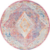 Bronx Loft Collection Area Rug - Perry Round Multi  lifestyle 30