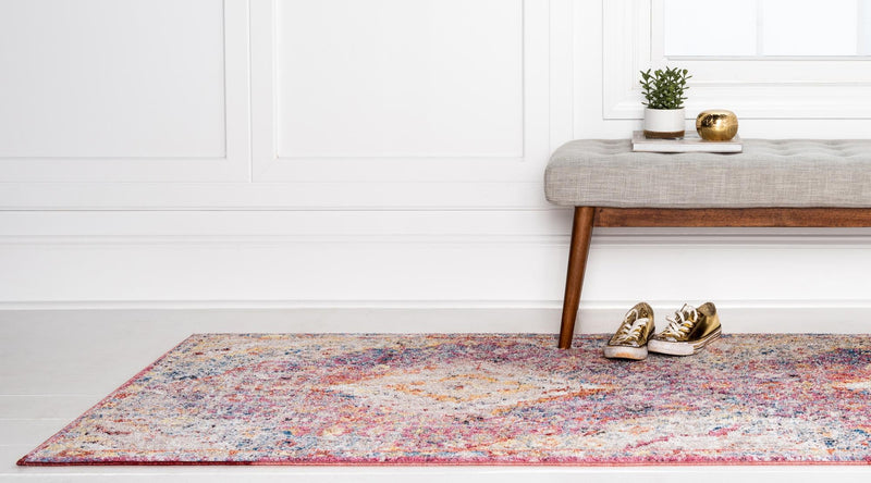 Bronx Loft Collection Area Rug - Perry Runner Multi  lifestyle 47