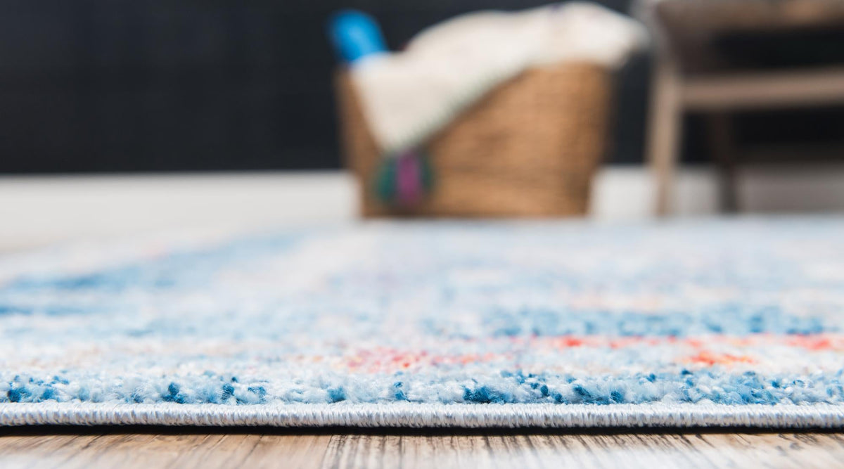 Bronx Loft Collection Area Rug -  Sedgwick Rectangle Blue  lifestyle 18