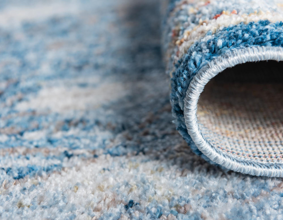 Bronx Loft Collection Area Rug -  Sedgwick Rectangle Blue  lifestyle 26