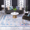 Bronx Loft Collection Area Rug -  Sedgwick Square Blue  lifestyle 64