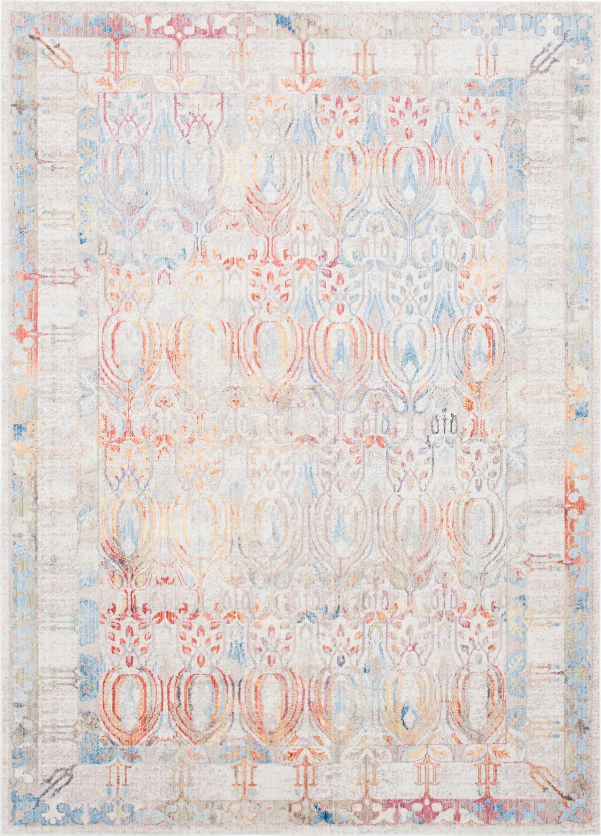 Bronx Loft Collection Area Rug -  Sedgwick Rectangle Multi  lifestyle 6