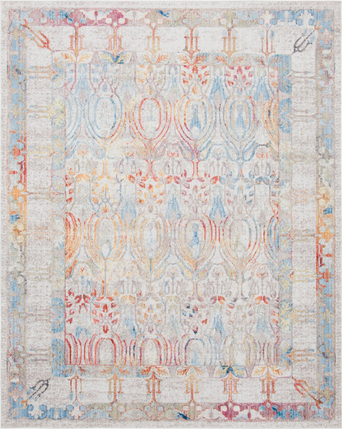 Bronx Loft Collection Area Rug -  Sedgwick Rectangle Multi  lifestyle 3