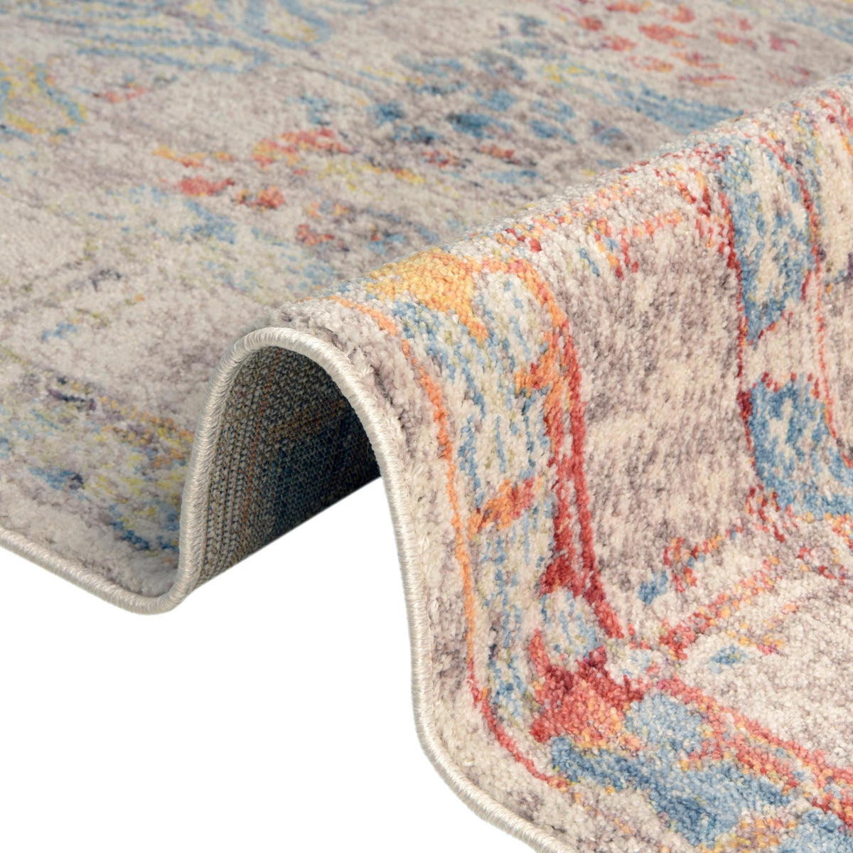 Bronx Loft Collection Area Rug -  Sedgwick Rectangle Multi  lifestyle 39