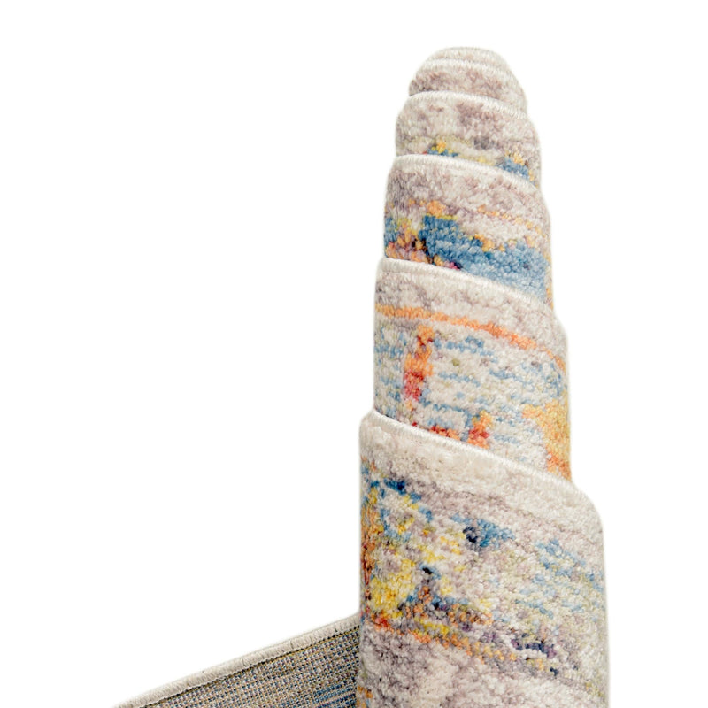 Bronx Loft Collection Area Rug -  Sedgwick Rectangle Multi  lifestyle 41