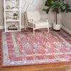 Bronx Loft Collection Area Rug -  Sedgwick Square Red  lifestyle 73