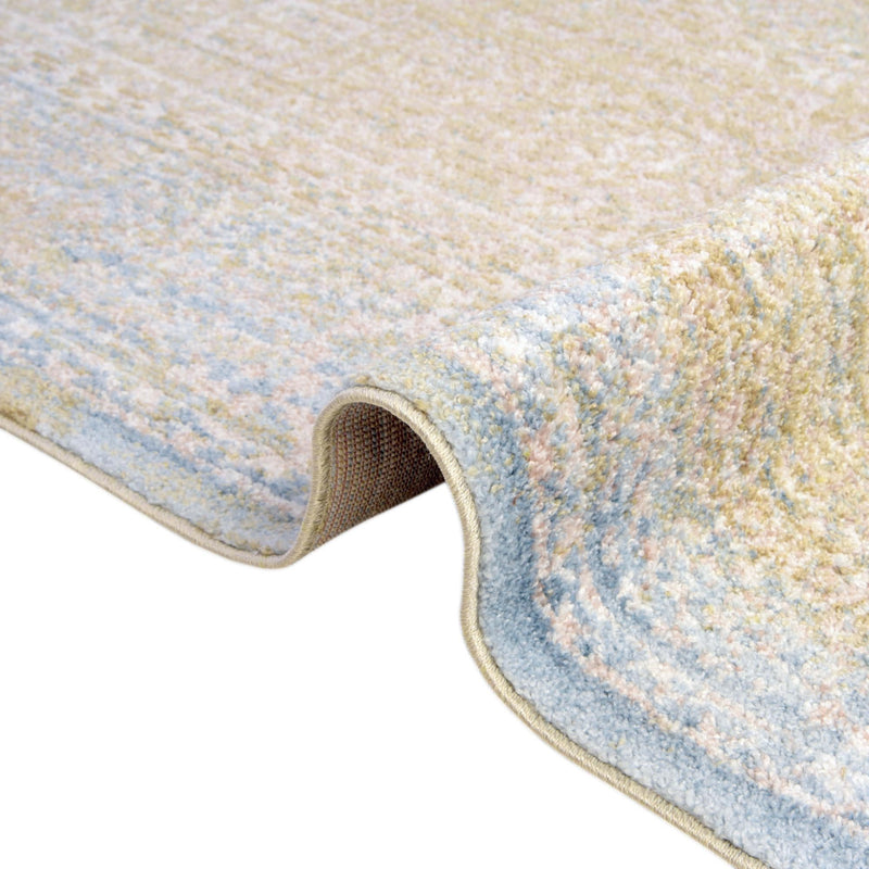 Bronx Loft Collection Area Rug -  Belmont Round Green  lifestyle 74