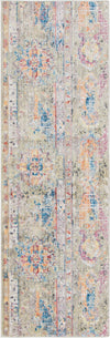 Seville Woven Collection Area Rug - Alcazar Runner Light Green  lifestyle 32