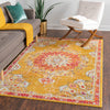 Brighton Terrace Collection Area Rug - Hove (Gold) Rectangle Gold  lifestyle 16