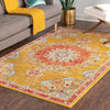 Brighton Terrace Collection Area Rug - Hove (Gold) Rectangle Gold  lifestyle 17