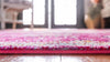 Brighton Terrace Collection Area Rug - Hove (Magenta) Square Magenta  lifestyle 23