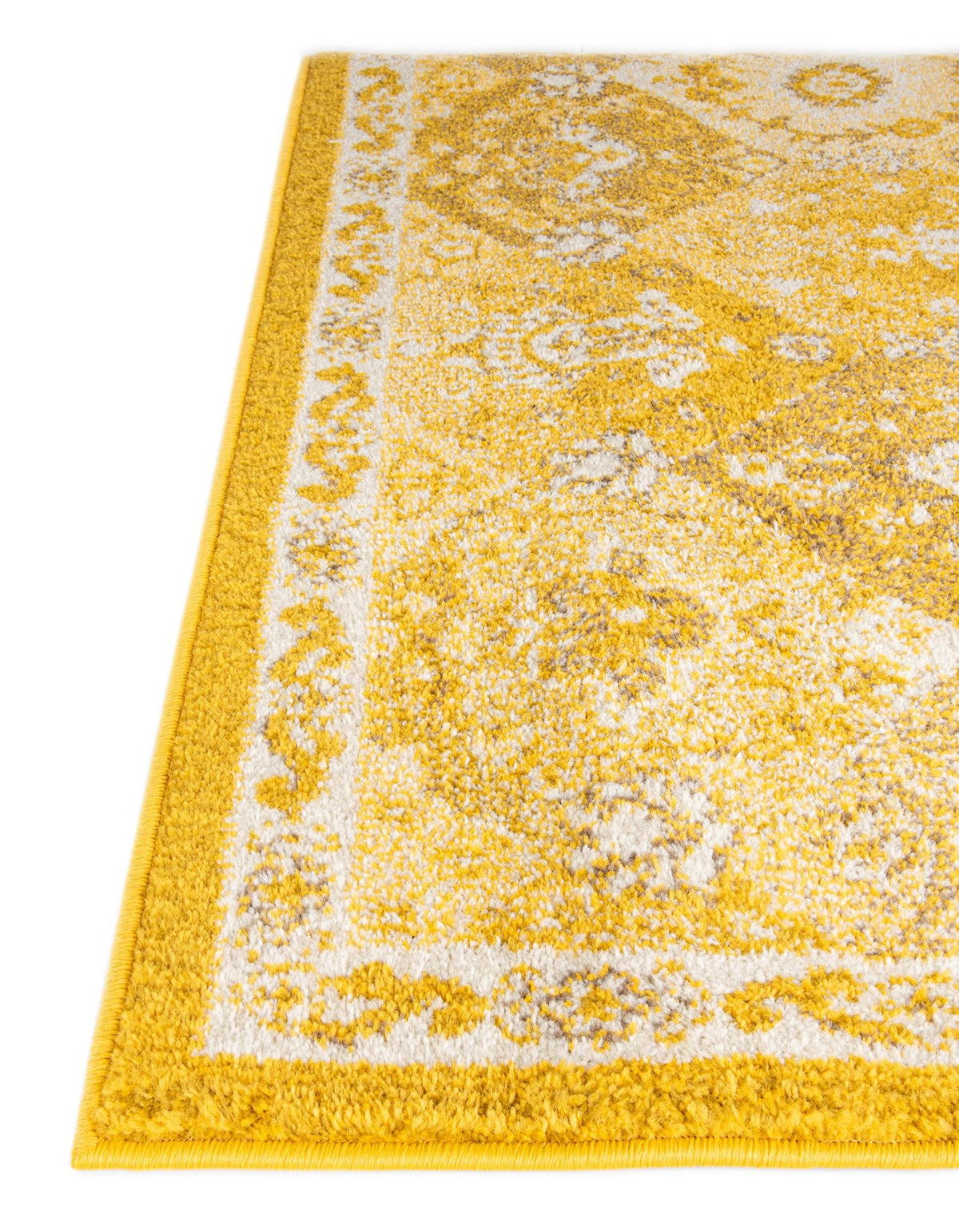 Brighton Terrace Collection Area Rug -  Rottingdean (Yellow) Rectangle Yellow  lifestyle 7