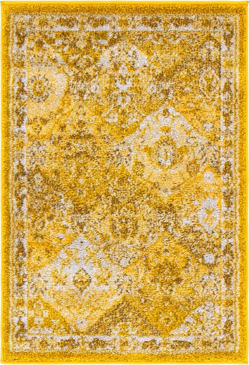 Brighton Terrace Collection Area Rug -  Rottingdean (Yellow) Rectangle Yellow  lifestyle 2