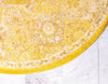 Brighton Terrace Collection Area Rug -  Rottingdean (Yellow) Round Yellow  lifestyle 55