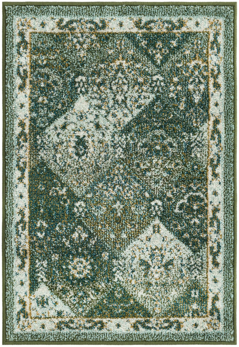 Brighton Terrace Collection Area Rug -  Rottingdean (Green) Rectangle Green  lifestyle 2