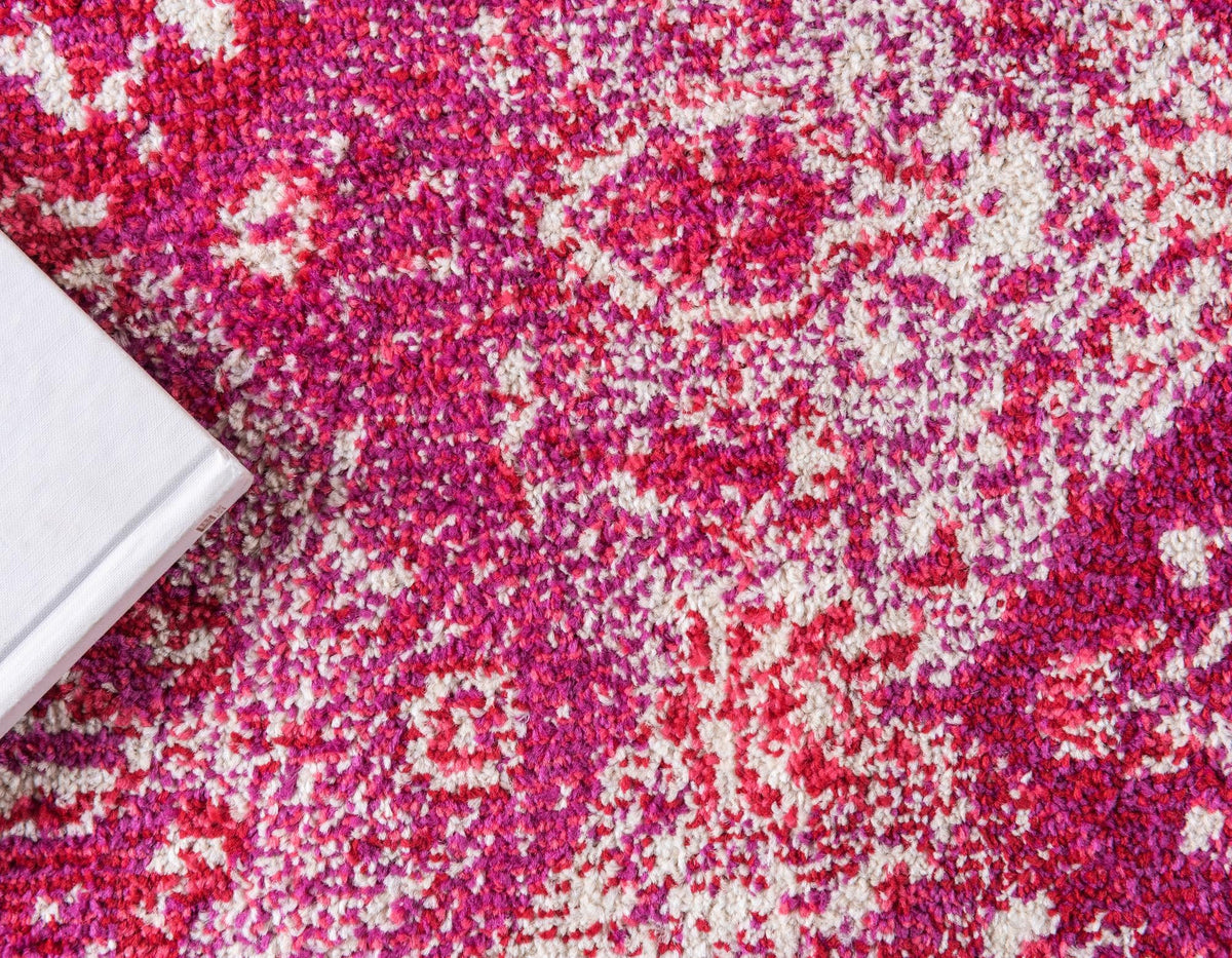 Brighton Terrace Collection Area Rug -  Rottingdean (Magenta) Rectangle Magenta  lifestyle 6